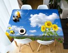 Bright Sky 3D Tablecloth Table cover Cloth Rectangle Wedding Party Banquet