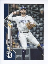 2020 Topps Update Series #U-68 GREG GARCIA San Diego Padres ROYAL BLUE Parallel
