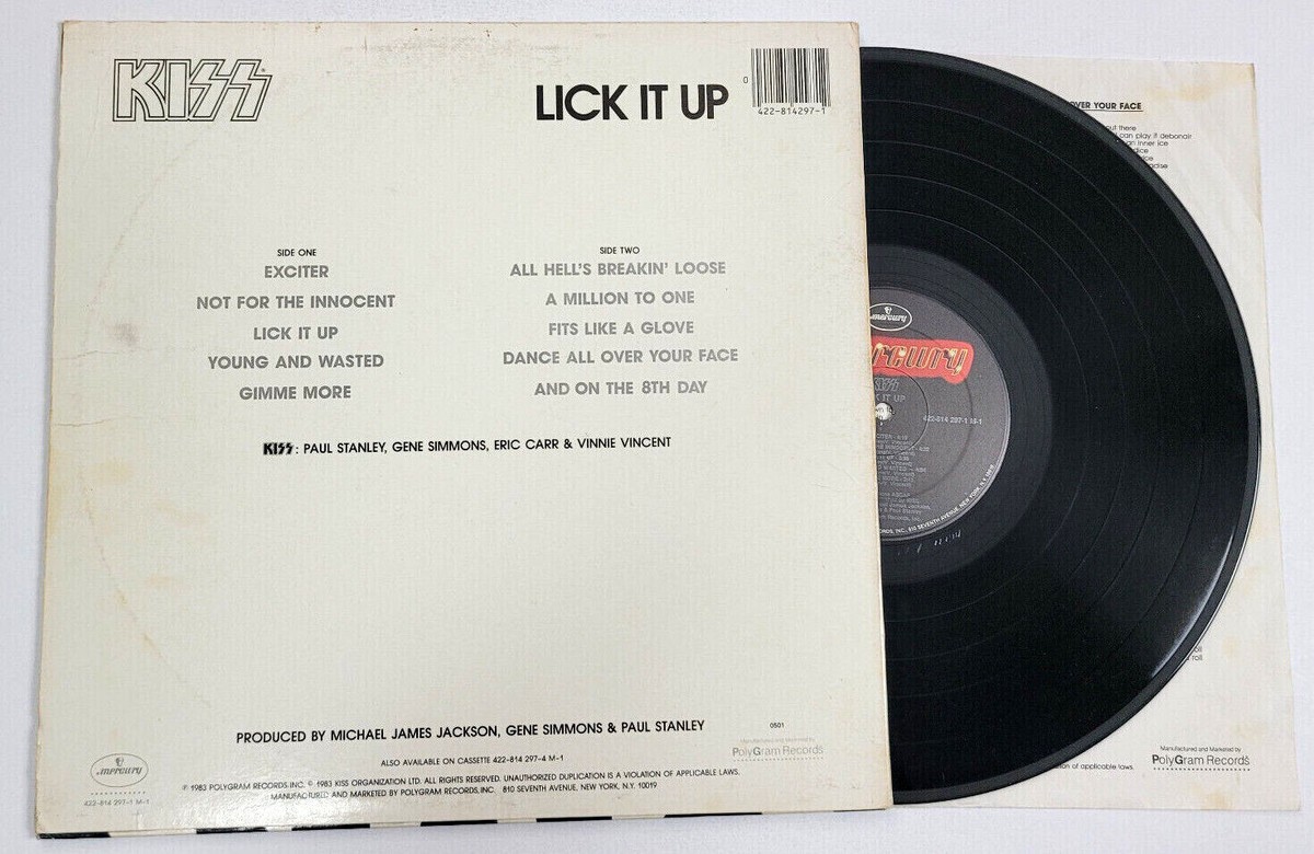 【KISS】地獄の回想 LICK IT UP★LPレコード KISS】地獄の回想 LICK IT UP☆LPレコード - メルカリ