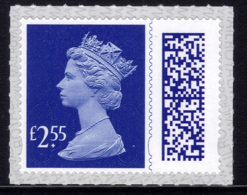GB 2022 V4610 MACHIN £2.55 BARCODED DEFINITIVE M22L - MNH