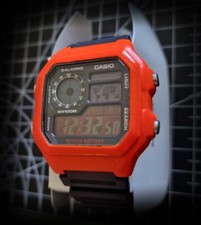 Custom Casio AE-1200WH Dirty Orange