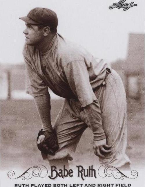 2016 Leaf Babe Ruth Collection - Babe Ruth #49 - 1 of 1
