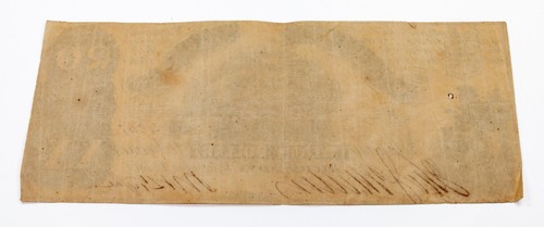 1861 Confederate States Note in Very Fine Condition T-18 - Picture 2 of 2