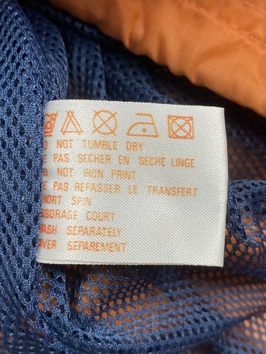 Chaqueta cortavientos vintage años 80 Nike de nailon 1/2 cremallera anorak multicolor para hombre talla L” - Imagen 14 de 14