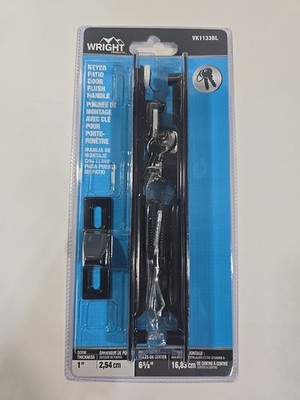 Wright Products BHSK1133BL (VK1133BL) Slider Door Patio Door Handle Keyed Lock 