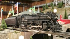 Lionel Postwar 726RR Berkshire 2-8-4 Steam Locomotive w/2046W Whistle Tender