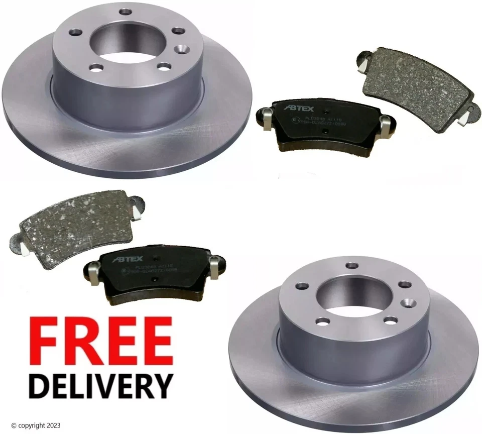 For Vauxhall Movano Front and Rear Brake Discs and Pads Set 2.5dci 3.0 98 TO 10 - Image 3 of 3