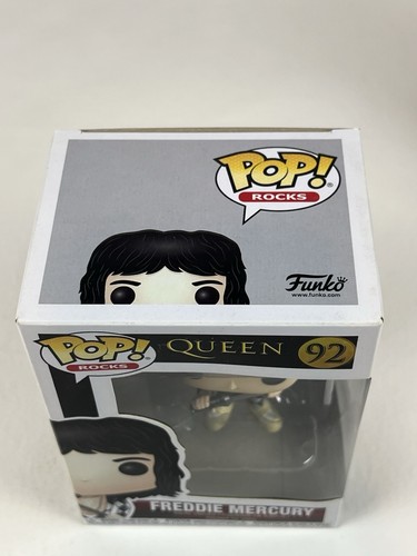 FUNKO Pop Vinyl Queen FREDDIE MERCURY in tuta Figura C9+ - Foto 6 di 7