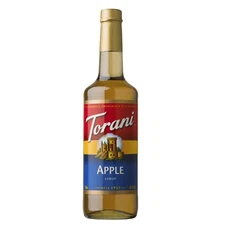 Torani Apple Flavoring / Fruit Syrup 750 ml Glass Bottle