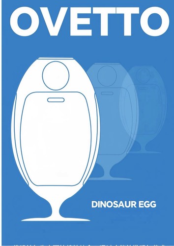 The Dinosaur Egg Trash Can | Luxury Designer Bin | Sculptural Waste Bin | - Picture 8 of 25