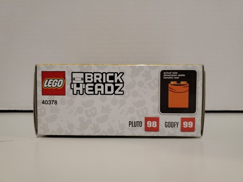 LEGO Disney BrickHeadz: Goofy & Pluto (40378) New in Sealed Box! - Picture 5 of 5