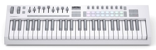 Novation Launchkey 49 MK4 White 49-key MIDI Ableton Live Keyboard Controller - Picture 2 of 10