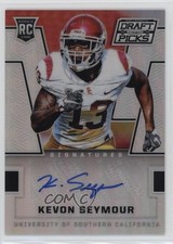 2016 Panini Prizm Collegiate Draft Picks Silver Kevon Seymour #217 Rookie RC