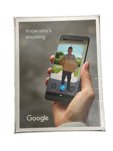 Google Nest Hello Smart WIRED Video Doorbell (NC5100US) - New Sealed - Picture 3 of 4