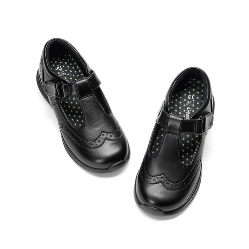 Girls Toddlers Mary Jane Flats Shoes School Uniform Dress Shoes T-Strap Loafers - Bild 18 von 30