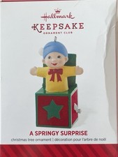 A Springy Surprise 2014 Hallmark Ornament Member Exclusive Damaged Box