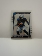 2022 Chronicles Draft Picks Donruss Optic Rated Rookie Jahan Dotson Penn St #11