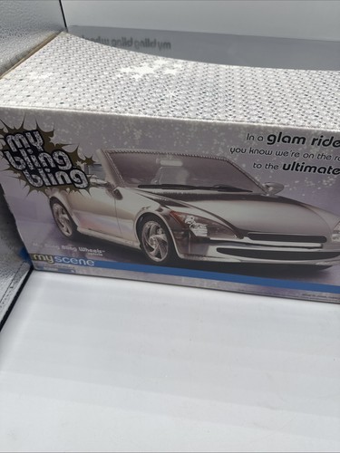 Barbie Mattel My Bling Bling My Scene Espejo Cromo Plata Coche 2005 - Imagen 6 de 10