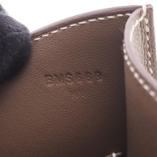 HERMES Constance 24 Schultertasche Epsom Leder Braun Etoupe Grau Gebraucht B GHW - Bild 5 von 7