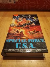 Special Force U.S.A VHS Rarität Pacific Video FSK 18 Action Vietnam Krieg