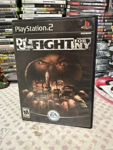 Def Jam Fight for New York PlayStation 2 2004*Cracked Disc* Tested Works