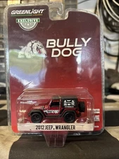 Greenlight 1:64 Bully Dog 2012 Jeep Wrangler Diecast Metal Car Model 30086