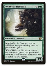 Wolfbriar Elemental #225 (NM) Commander 2014 C14 Magic MTG