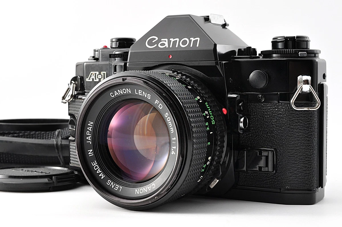 [美品]　Canon キャノンA-1 NFD 35mm 2.8 Video*[N MINT] Canon A-1 A1 35mm SLR Film Camera New FD NFD Mount
