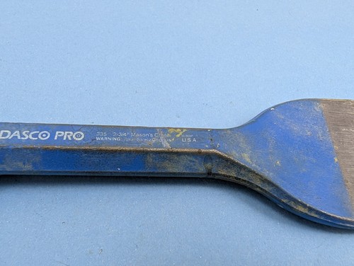 Dasco Pro 335 Steinmeißel, 7-1/2 Zoll, 2-3/4 Zoll Tip 40JC42 - Bild 3 von 10