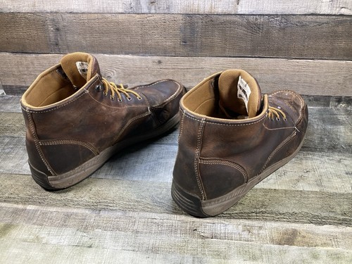 Scarpa da lavoro uomo Carhartt punta morbida traspirante pelle cucita mocassino CMX4023 - Foto 5 di 12