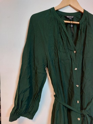 Vestido verde Whistles - Reino Unido 12 - Imagen 6 de 10