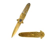 8.5" Spring Assisted Tactical Pocket Knife Folding Survival Hunting Knife w/Clip