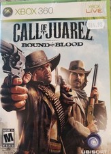 Call of Juarez: Bound in Blood (Microsoft Xbox 360, 2009) CIB Complete Clean