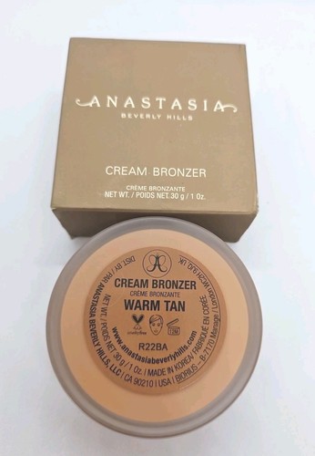 Anastasia ABH Cream Bronzer WARM TAN (Light Bronze) 1oz/30g NEW BOXED w/ SEAL - Picture 1 of 3