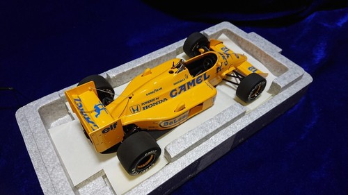 AUTO ART 1/18 TEAM LOTUS CAMEL 99T F1 JAPANESE GP 1987 A.Senna 88728 - Picture 3 of 9