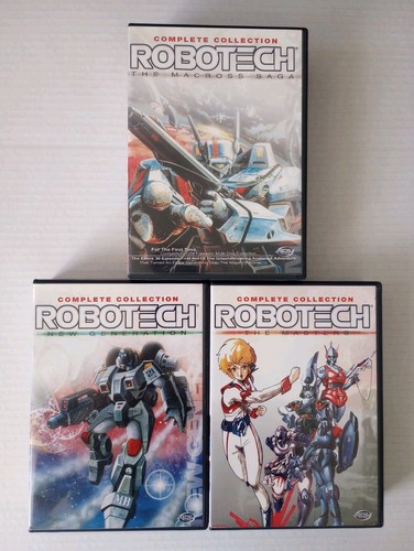 Robotech: The Macross Saga New Generations & The Masters Complete Collection Lot