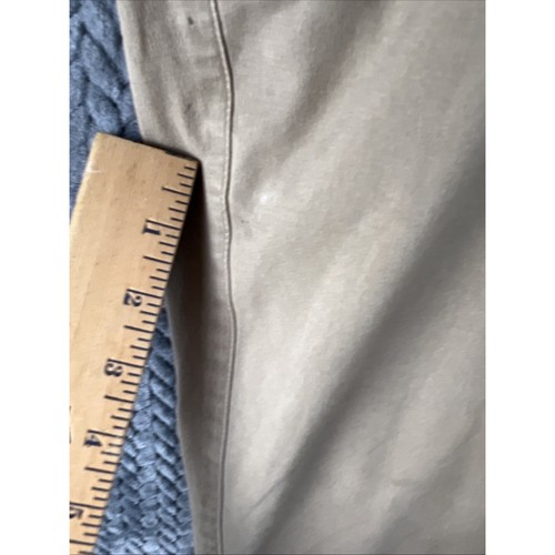 Peter Millar Hose Herren 38 Khaki Ultimativer Satin 38x30" Gerades Bein 5 Pocket - Bild 5 von 8