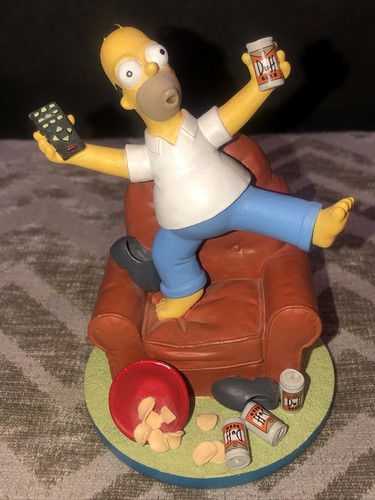 2001 HAMILTON WOO HOO HOMER SCULPTURE COLLECTION THE SIMPSONS FIGUR # 2420