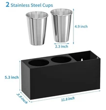 NIUBEE Hair Dryer Holder, Hair Tool Organizer-Brand New