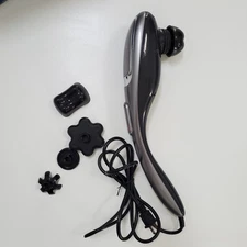 MEGAWISE Handheld Back Massager | Deep Tissue Percussion Massage for Back, Neck,