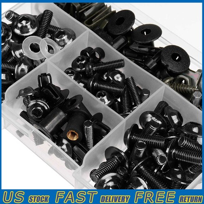 #ad Motorcycle Body Screw Set Complete Fairing Bolt Kit for Kawasaki Parts Replace V $19.94