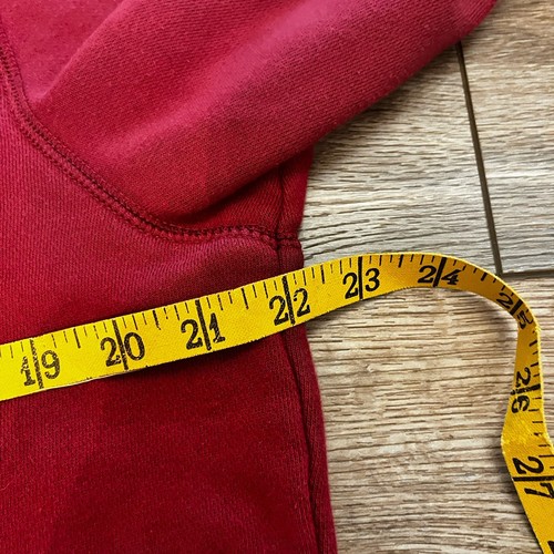 Y2K Vintage Nike Iowa State Embroidered Center Swoosh Red Hoodie Size M - Picture 4 of 7