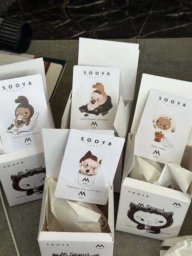 Sooya Studio x M Stand Coffee Series Blind Box Confirmed Figure Toy - Picture 4 of 14