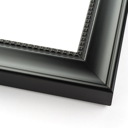 16x40 Black Castle Wood Frame with UV Acrylic and Acid Free Foam Board