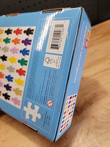 Lego Sammlung x Target bunte Minifiguren 500 Stück Puzzle Neu - Bild 5 von 6
