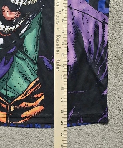 Batman The Joker All Over Graphic Print T Shirt Size S Comics Retro - Picture 9 of 12