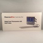 ThermoPro TP-17 Dual Probe Digital Meat Thermometer Timer BBQ Smoker Oven