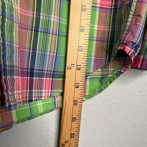 Ralph Lauren Boys' Plaid Button-Down Shirt Long Sleeve Pony Logo Size 6 - Picture 6 of 8