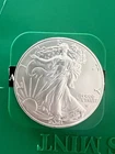 2021 Silver Eagle Roll (20) Coins CH/GEM BU .999 Tube of American Eagle Type 2