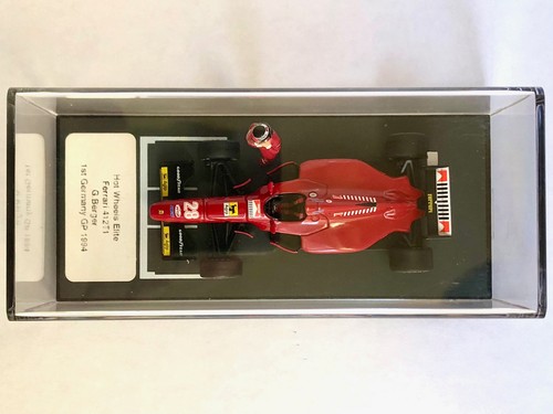 F1 1/43 Hot Wheels Elite Ferrari 412T1 N°28 G.Berger 1st Germany GP 1994 - Foto 1 di 7
